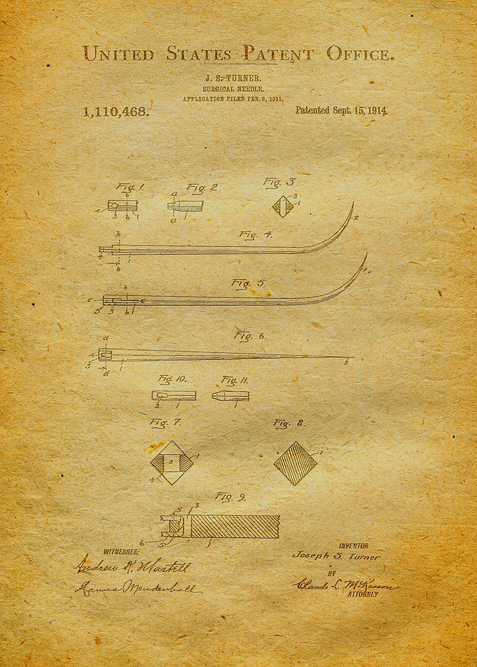 53 Surgical Needle Patent