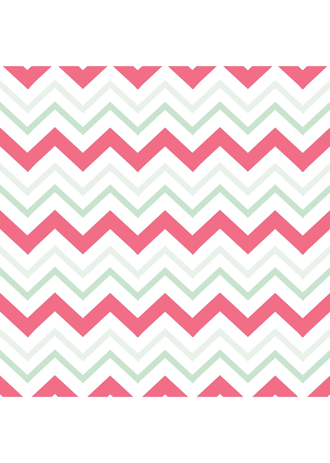 Pink Chevron Pattern