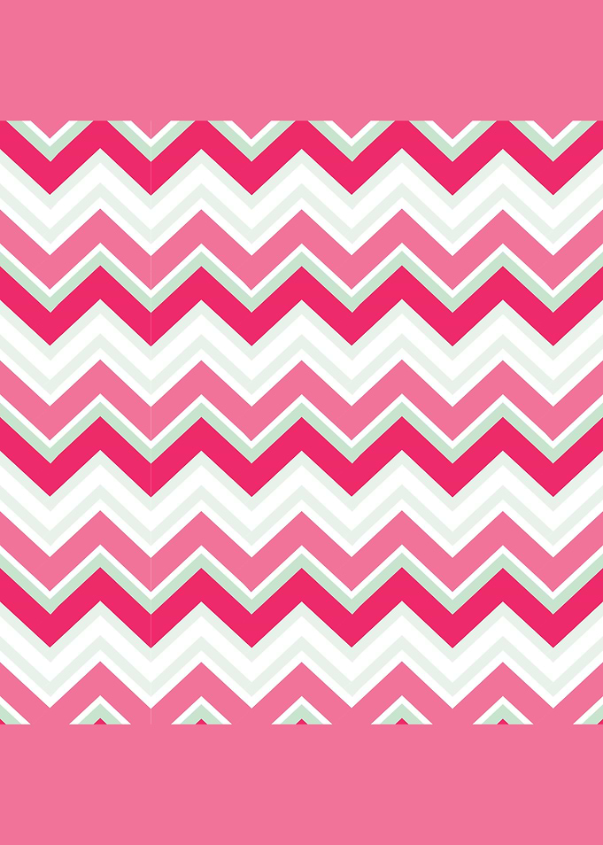 Pink Chevron Pattern