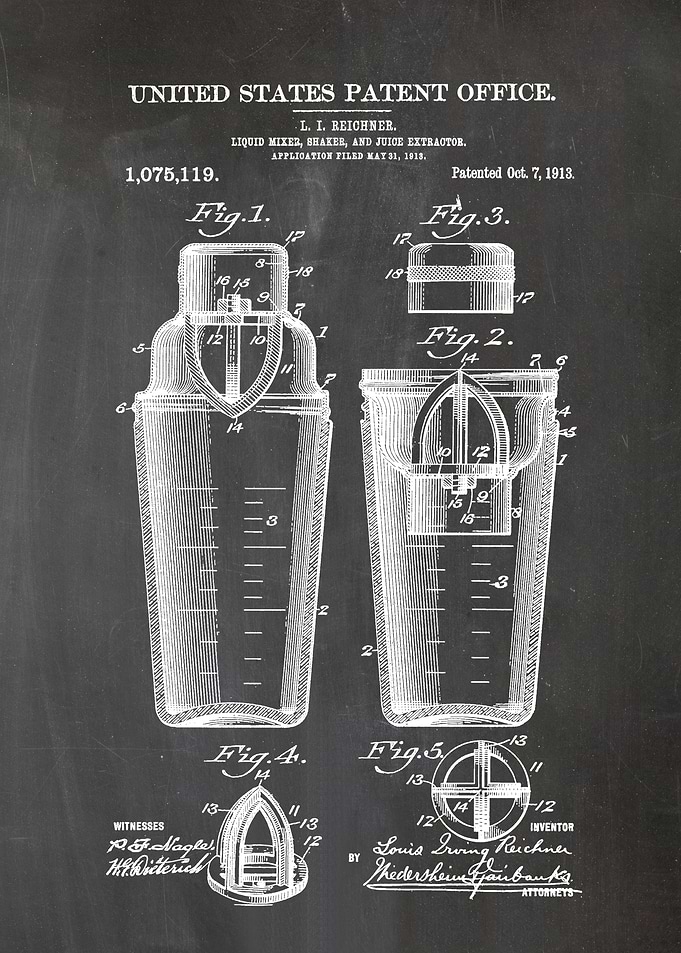 13 Drink Shaker Mixer P