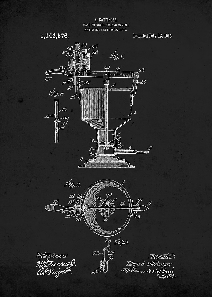 Cake Filling Device 1915