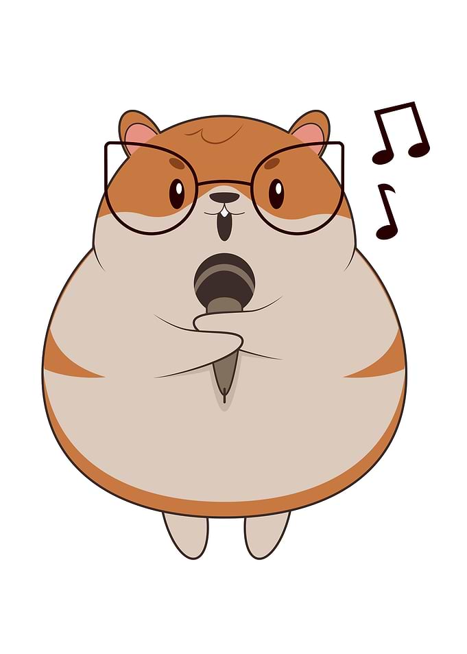Hamster Music Microphone