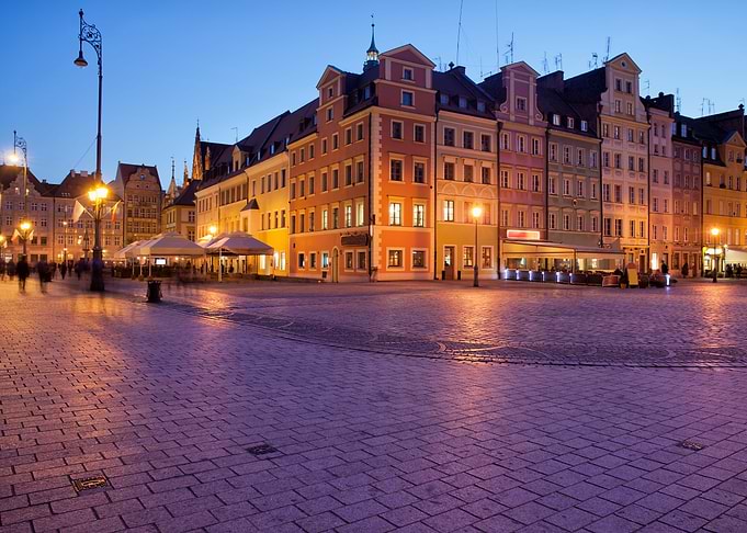 Old Town in Wroclaw