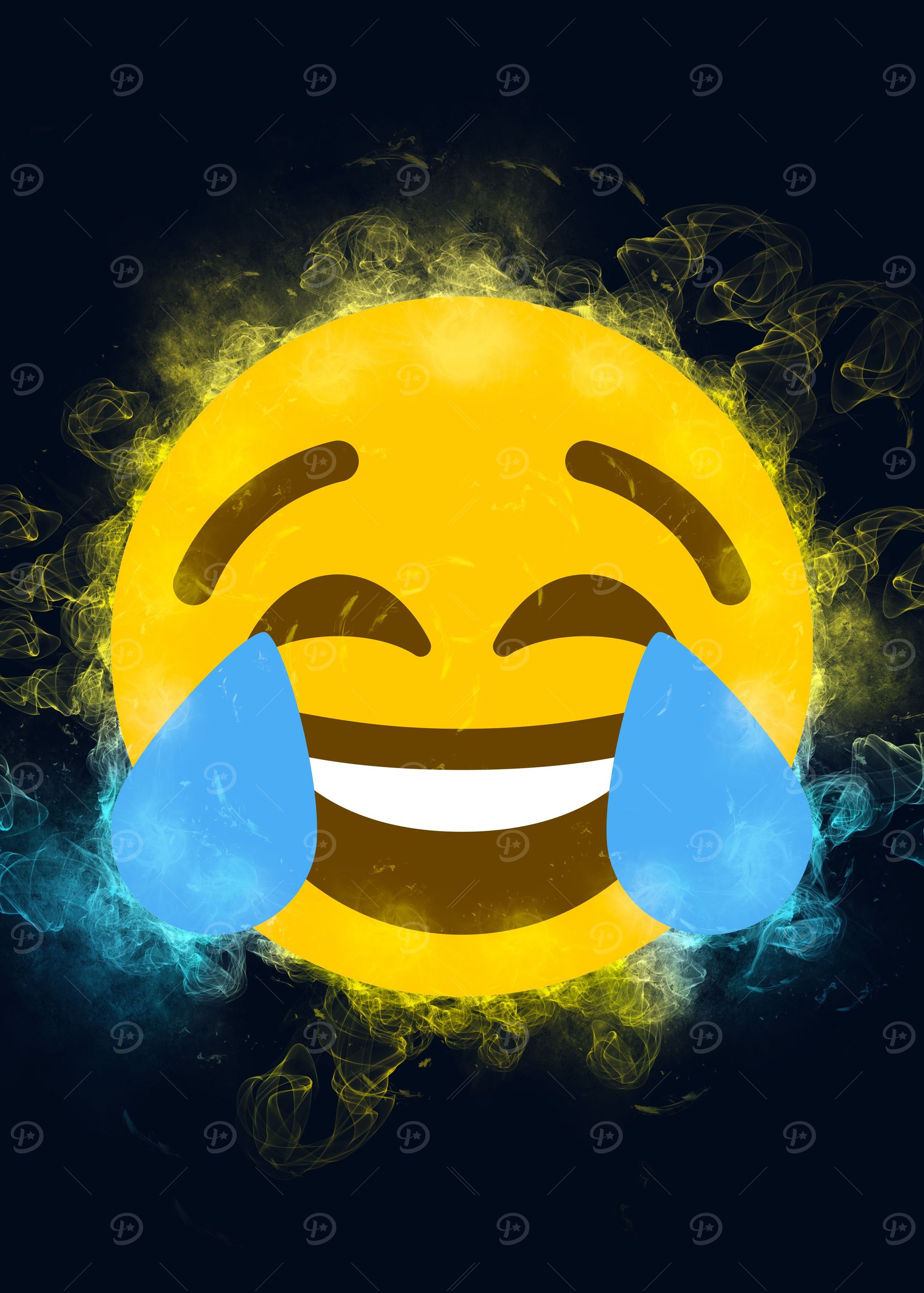 face with tears of joy