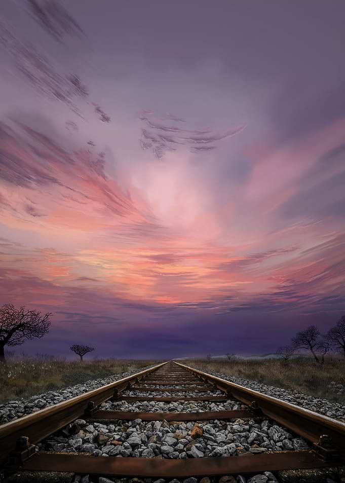 Tracks into nowhere