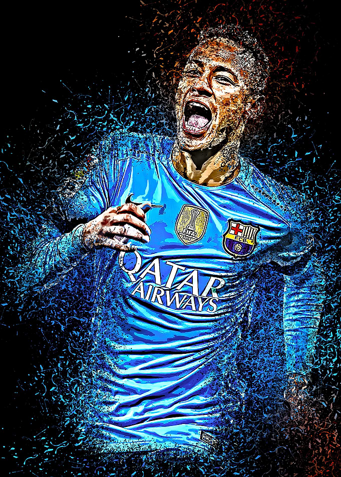 Neymar poster