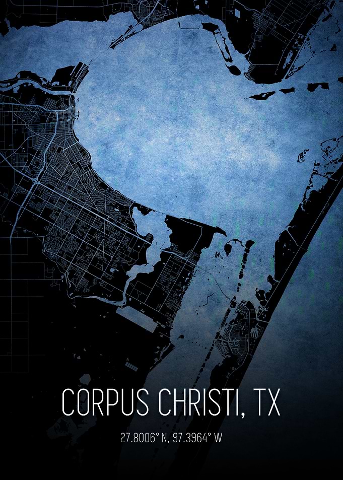 Corpus Christi Map