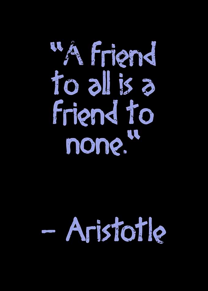 Aristotle quote Friend