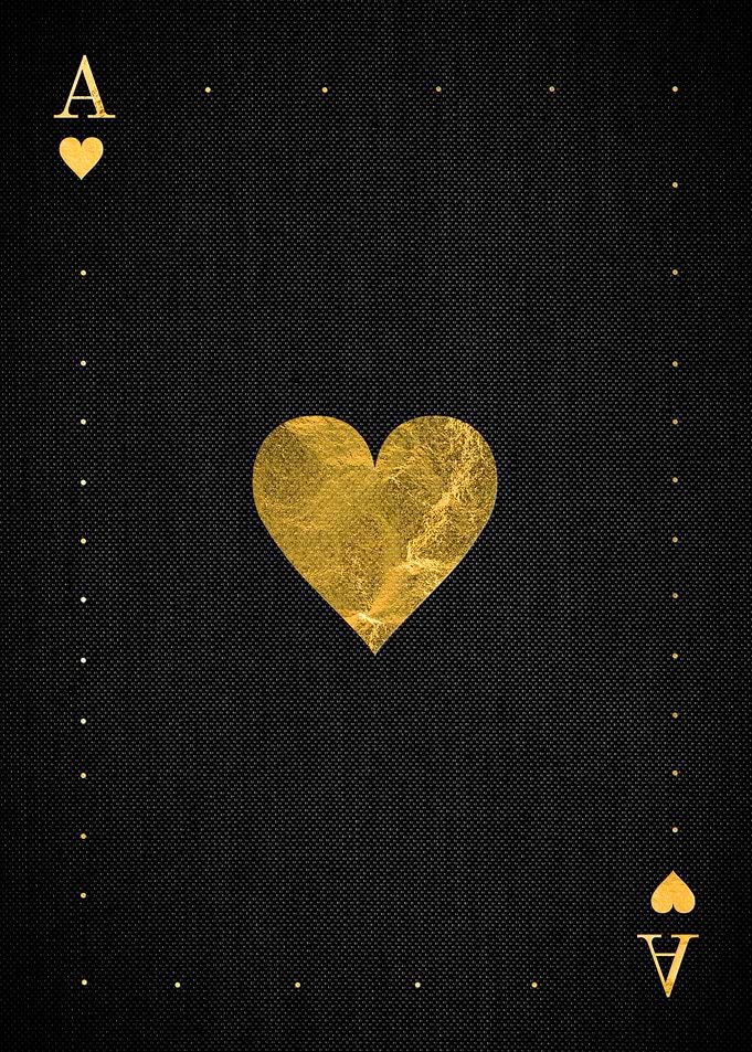 Ace of Hearts Golden cards