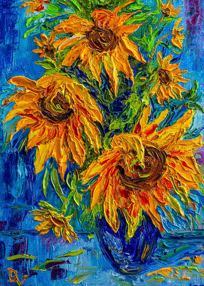 Sunflowers bouquet