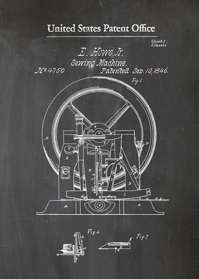 19 Sewing Machine Patent