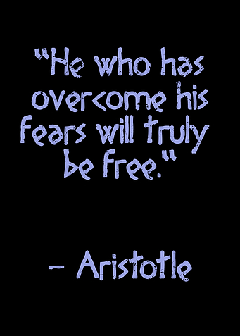 Overcome your fears Quote