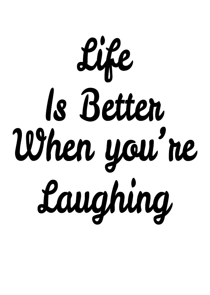 Laughing