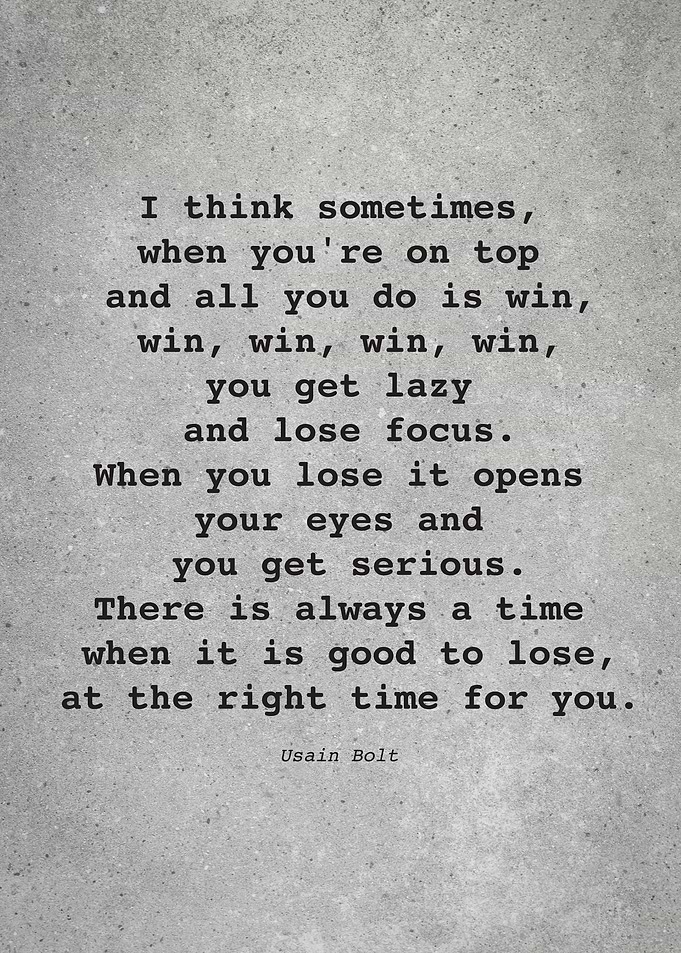 Usain Bolt Quote L007