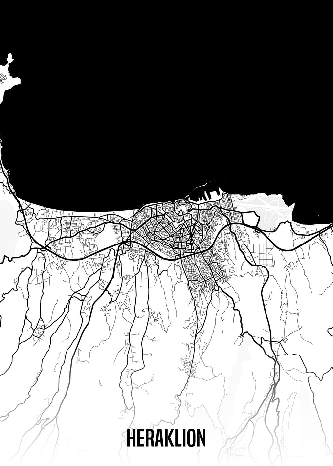 Heraklion map