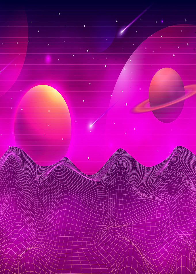 Neon Landscape