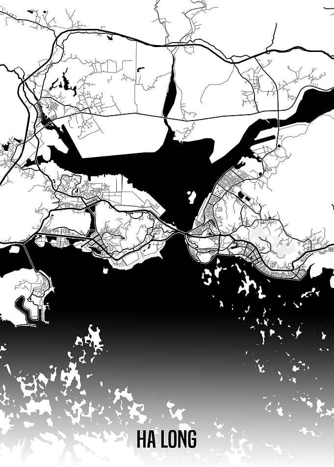 Ha Long map