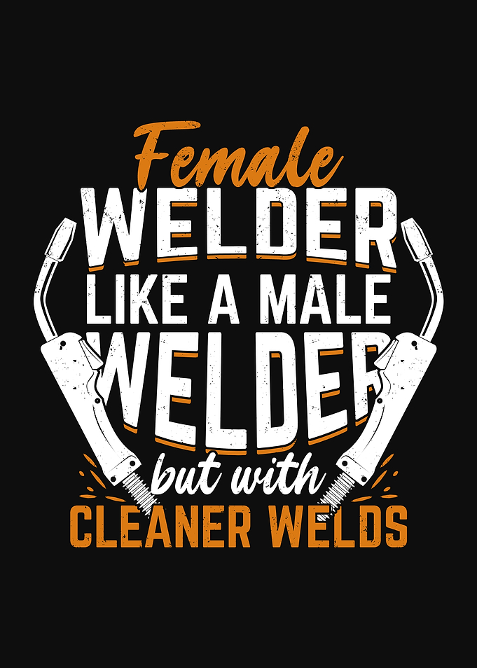 Female Welder Design