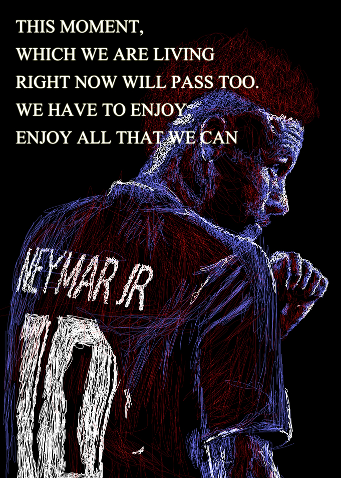 neymar jr scrible quotes