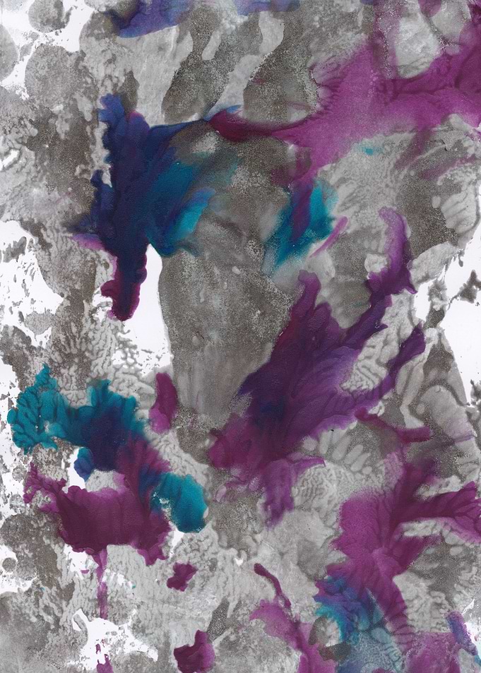Underwater Ink Marble 1
