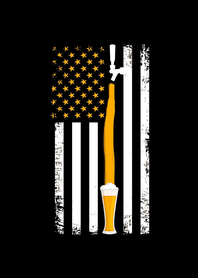 Craft Beer American Flag