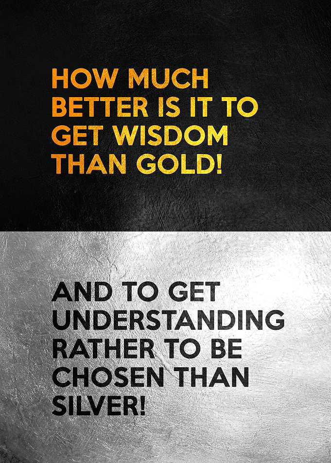 Proverbs 16 16