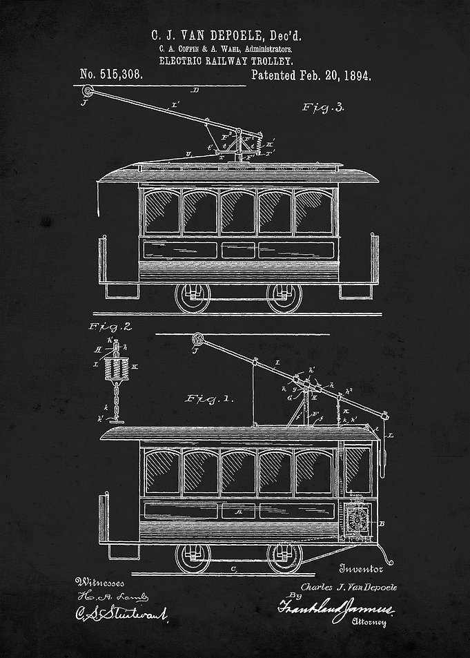 Electric Rail Way 1893