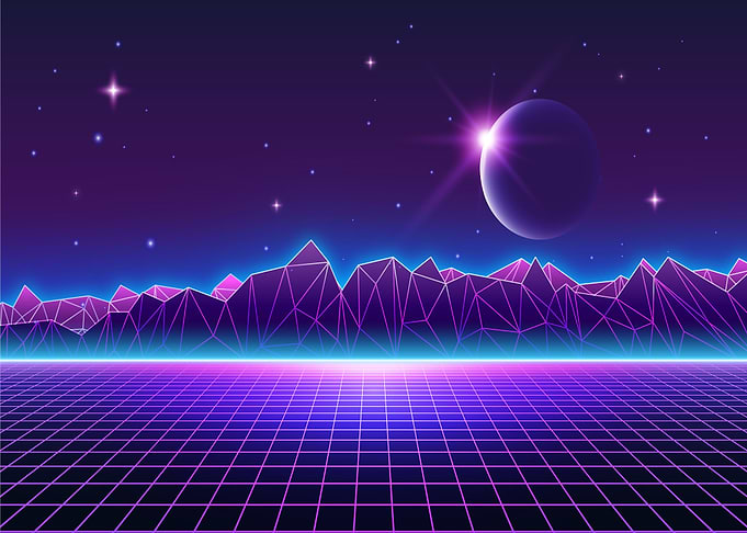 Neon Landscape