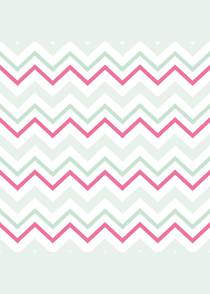 Pink Chevron Pattern