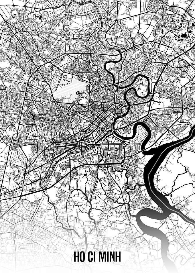 Ho Ci Minh map