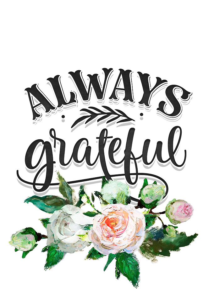 Always grateful