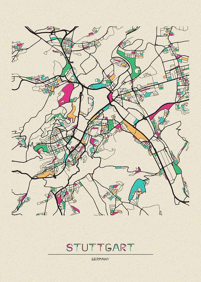 Stuttgart Map