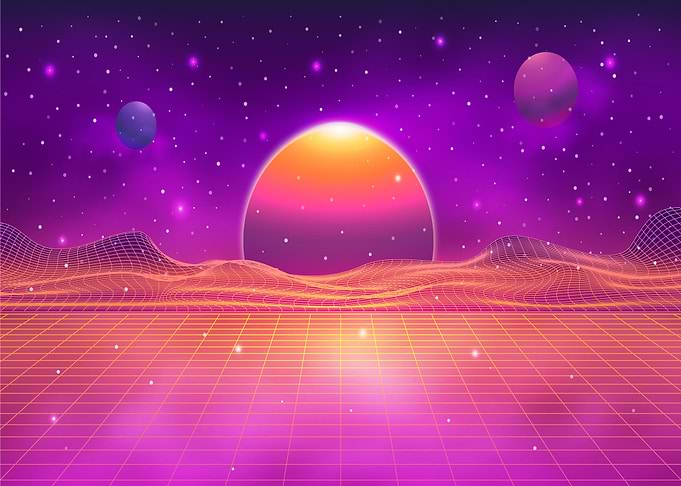 Neon Landscape