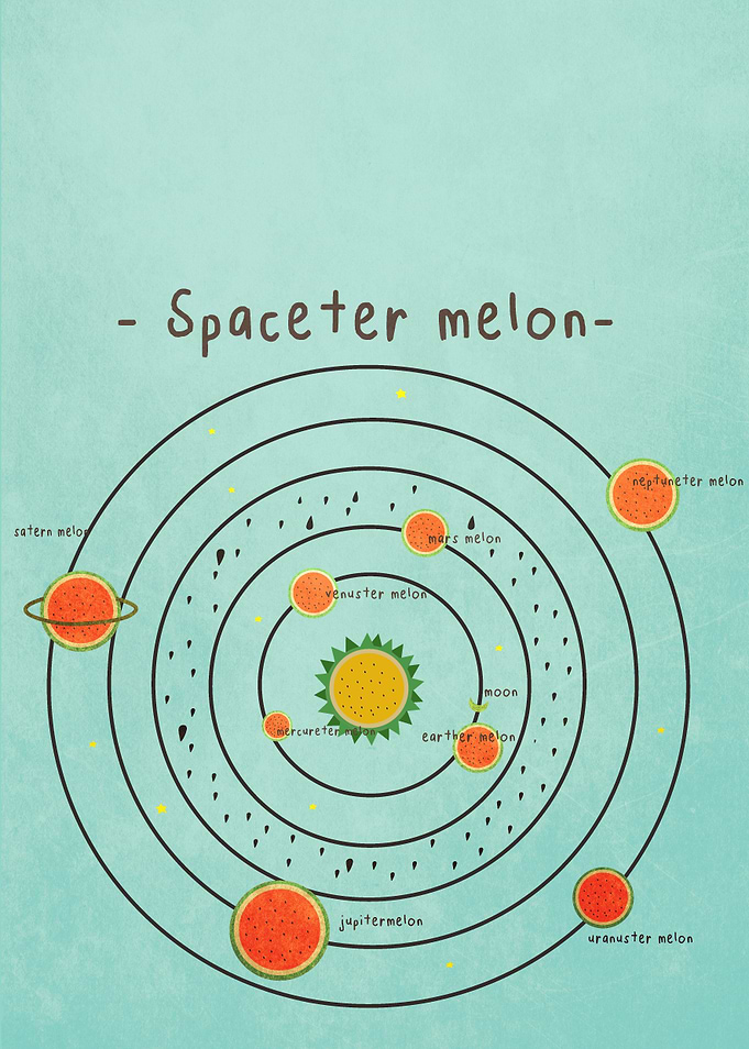 Watermelon planet
