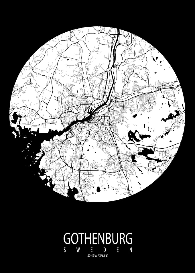 Gothenburg City Full Moon