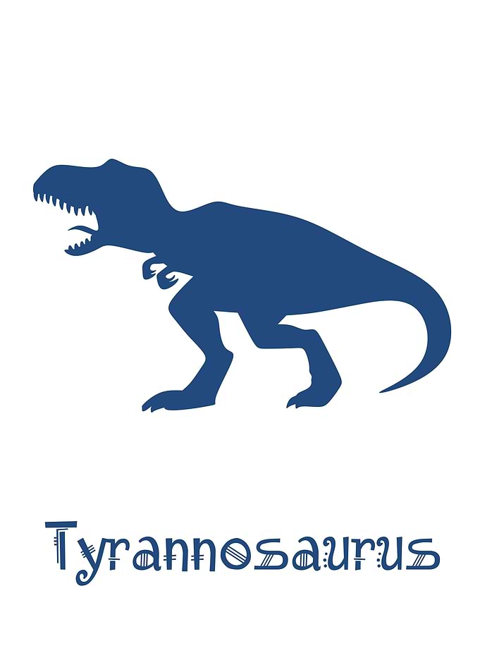 tyrannosaurus silhouette