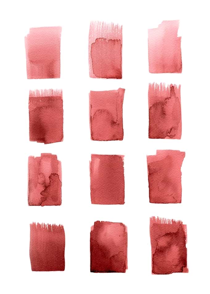 Coral watercolor