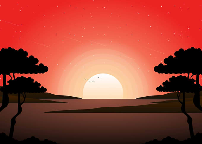Silhouette Landscapes