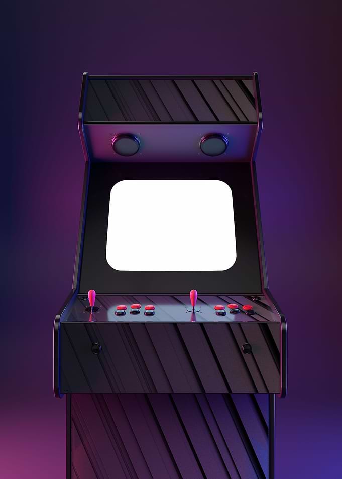 machine arcade retro old