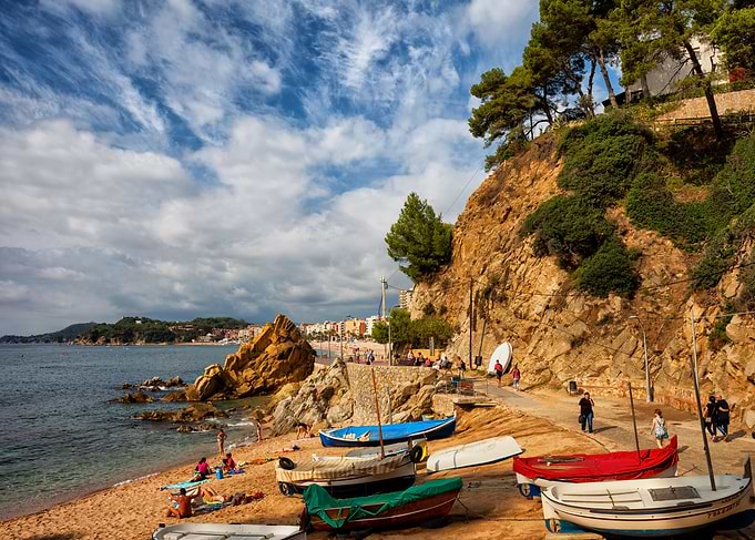 Lloret de Mar Scenic Coast