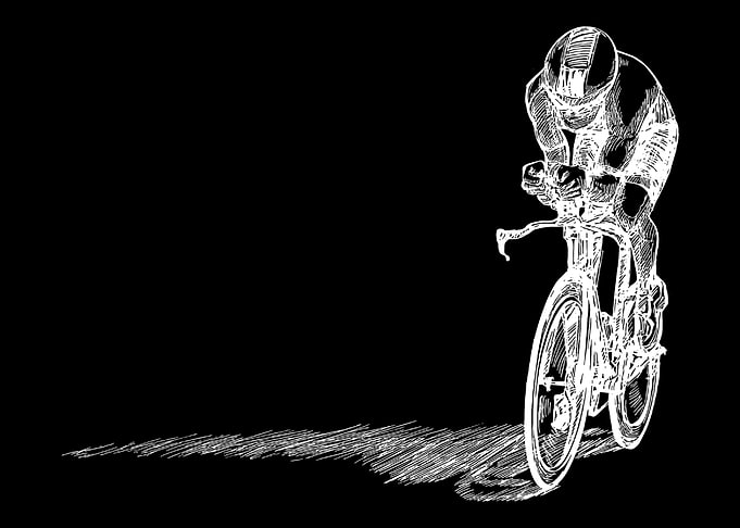 Bicycle mountain bike road