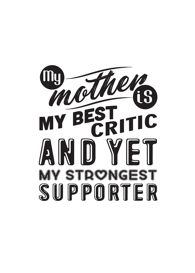 Supports Mother