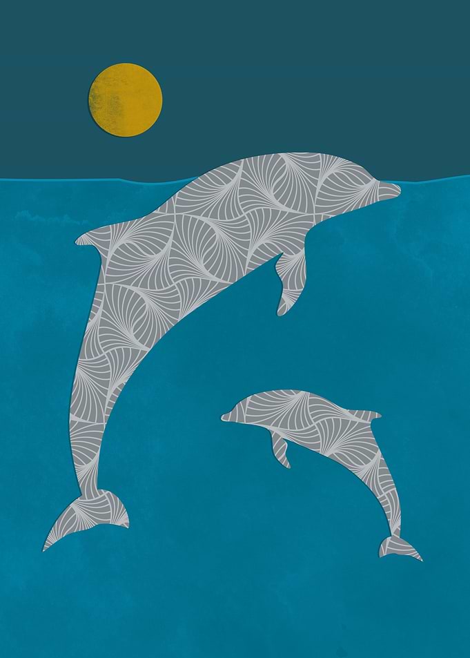 Dolphins and the Sea