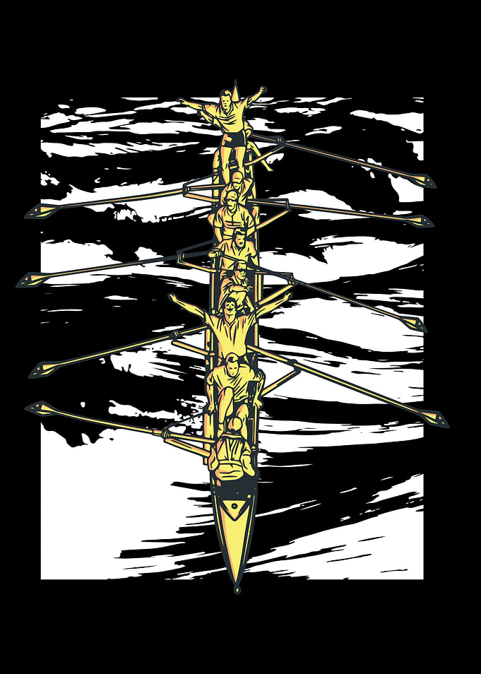 Rowing Men