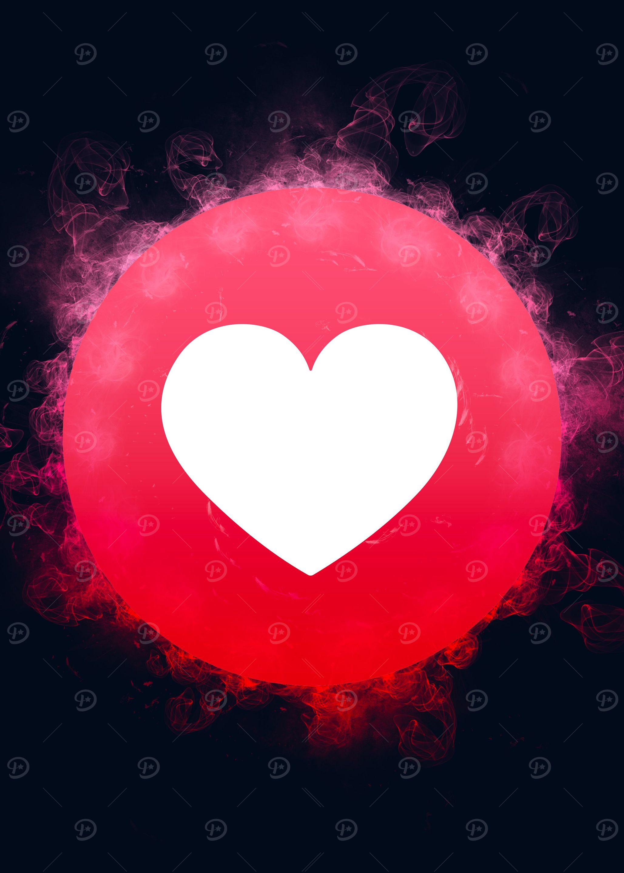 emoji reaction love