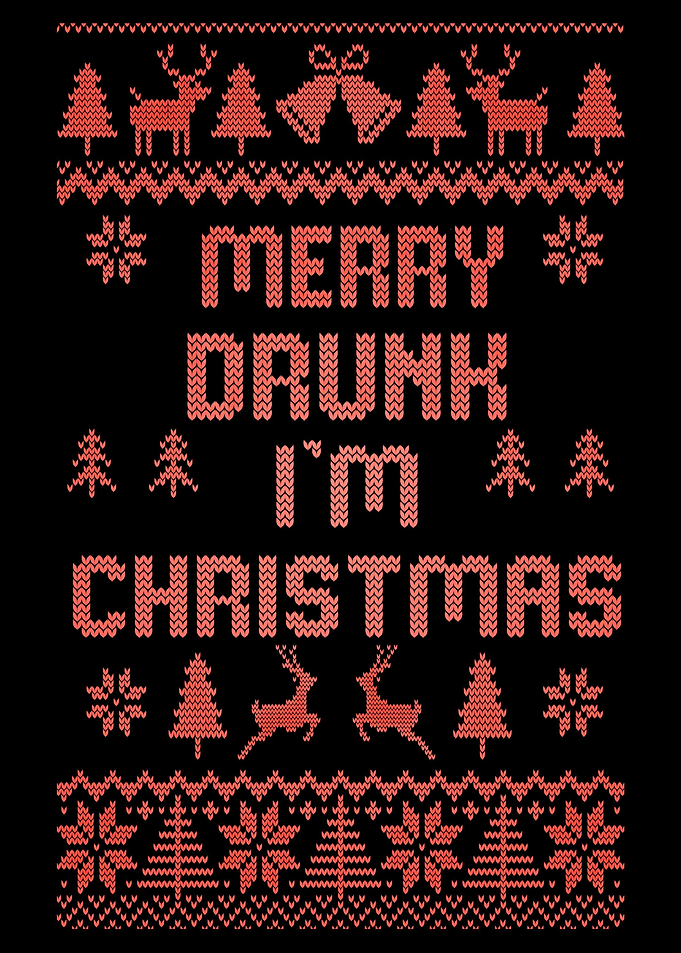 Merry Drunk Ugly Christmas