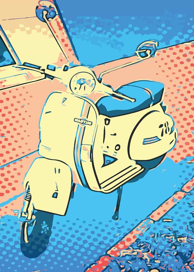 Little Yellow Scooter