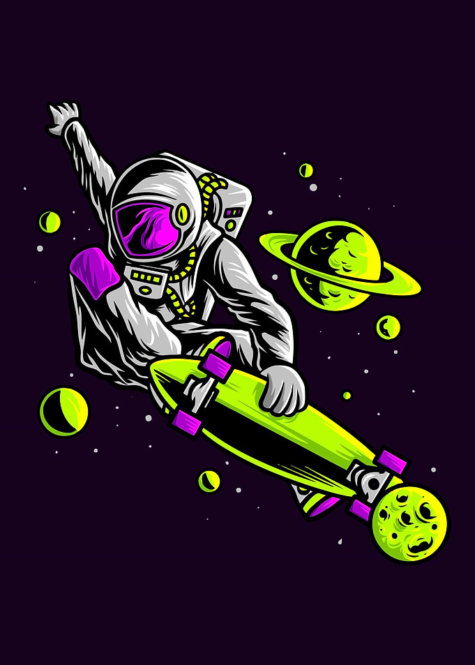 Skater Astronaut