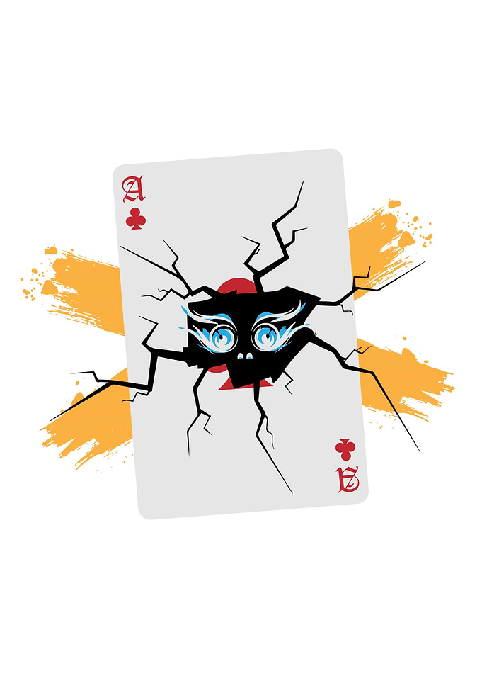 Skull Card