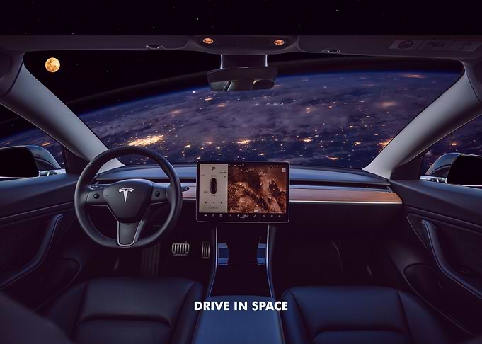 Drive in space